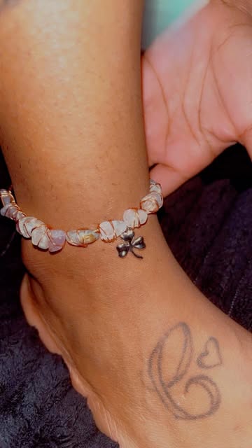 Purchase in bio 💫Opal Fortune 💫 - Adjustable Anklet - $25 Handmade twisted copper anklet with milky Moonstone / Opa...