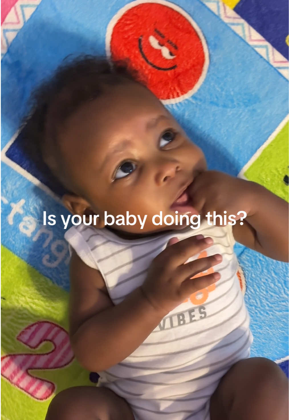 I love how easy it is to put this on his hand and let him hold it bc I don’t have time to keep holding his paci in hi...