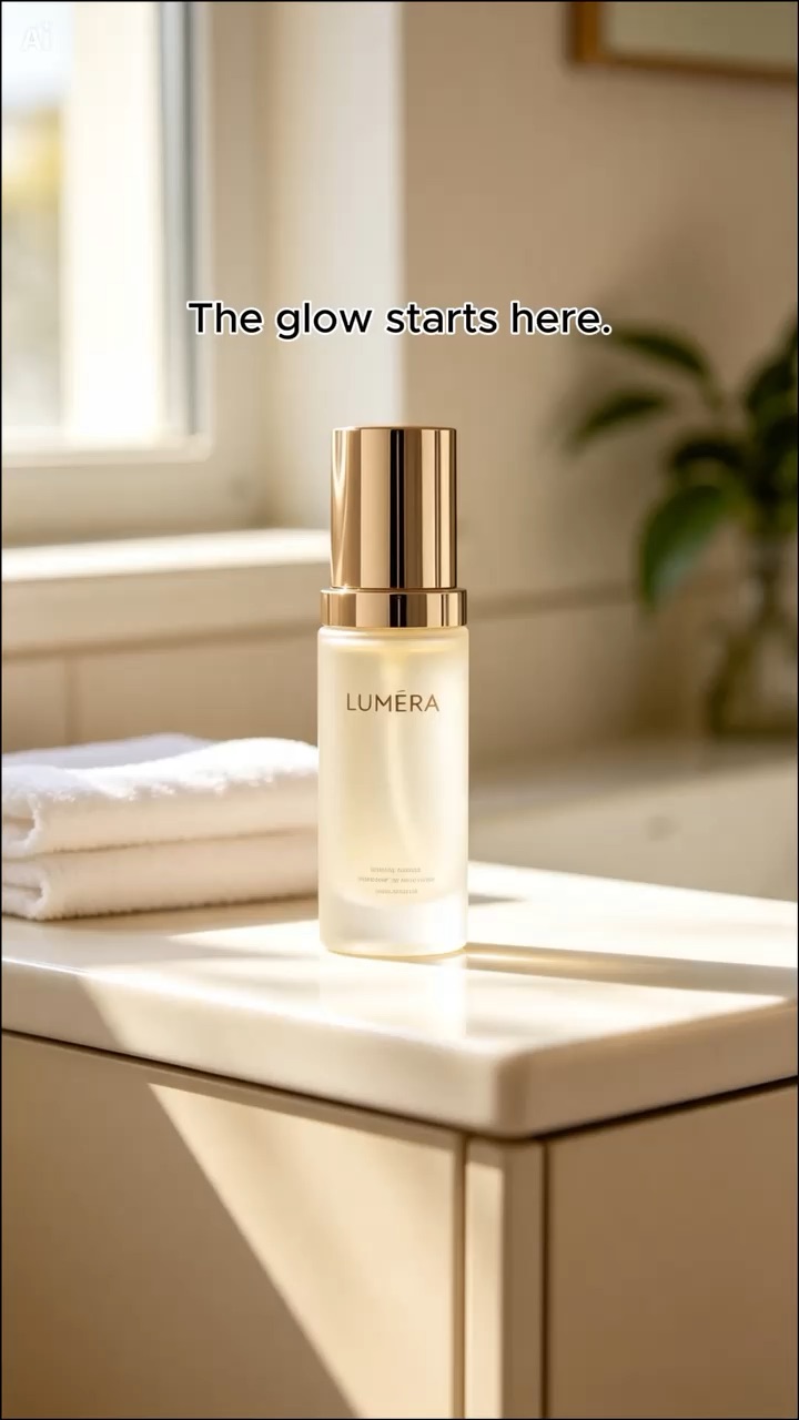 Skincare Product Demo