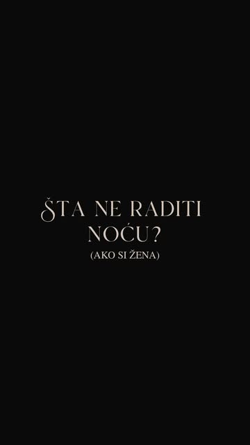 Noć nije vrijeme za dokazivanje. Noć je vrijeme za regulaciju. Ženstvena žena navečer ne radi ovo: RJEŠAVANJE ŽIVOTNI...