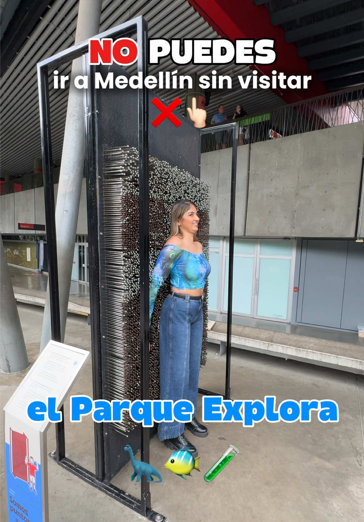 Parque Explora, una experiencia que no te puedes perder.🦕🐠🧪✨ #parqueexploramedellin #medellincolombia #parejas #vi...
