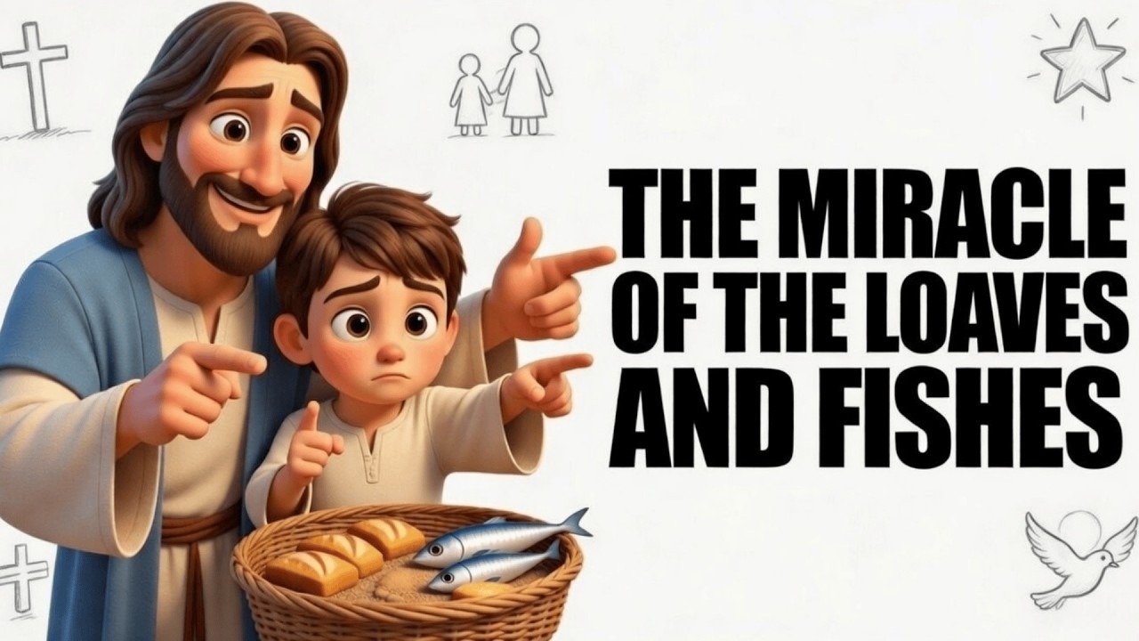 They Had Almost Nothing… Then Jesus Did Something No One Expected | Feeding the Multitude A crowd was hungry. Almost...