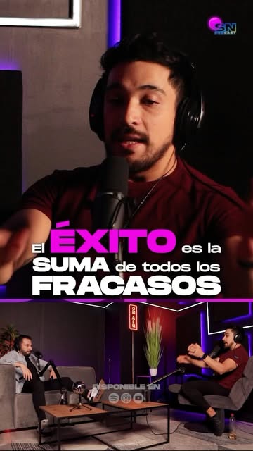 El éxito es la suma de muchos fracasos, el miedo a fracasar genera parálisis y ese es el más grande aprendizaje. Todo...