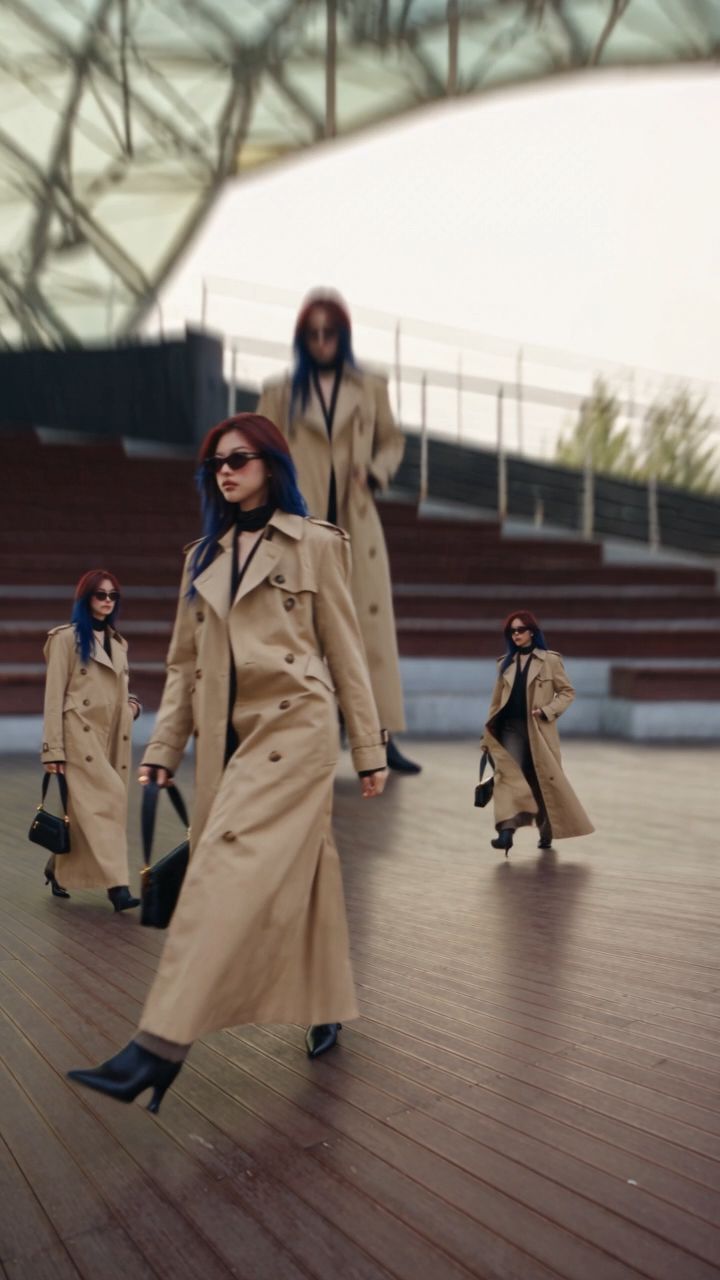 롱 켄징턴 헤리티지 트렌치코트