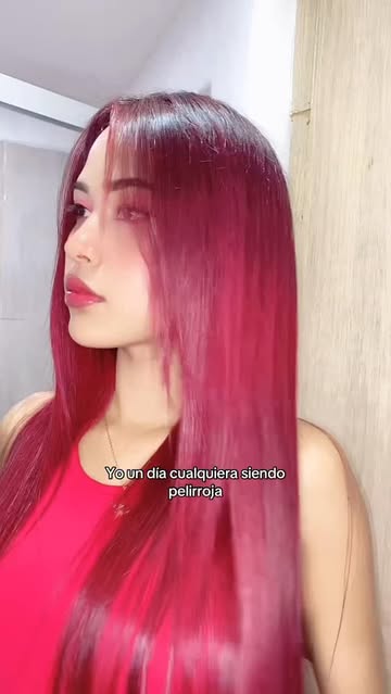 Dicen que pelirroja me veo mala😪🤣 #pelirroja #tinte #girls #girly #fyp