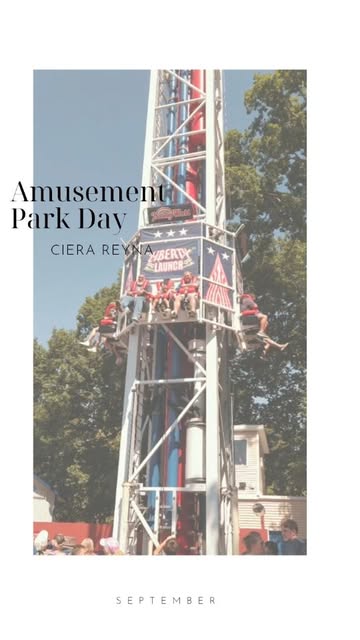 Come spend the day at the amusement park with us 🎢🎡 From the rides and roller coasters to the food, laughs, and all...