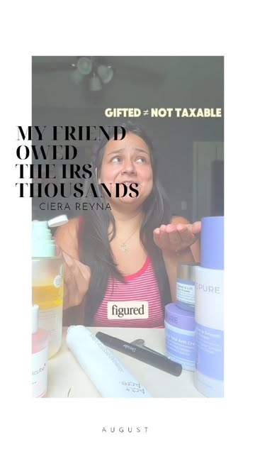 POV: you thought "gifted" meant tax-free 👀 I've talked to UGC brands directly about what they actually expect from c...