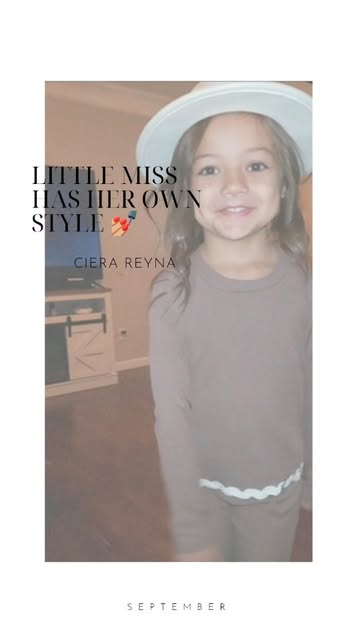 POV: she’s 5 and already has a better sense of style than me 😂🎀 At this point, she’s building her own little wardro...