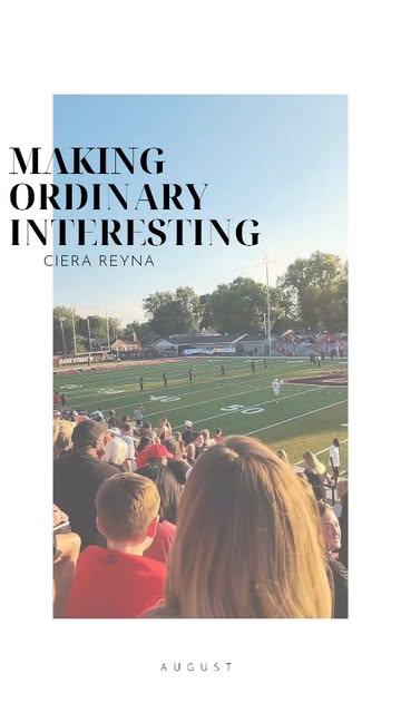There doesn't always have to be something big happening to make a night worth remembering. Sometimes it's just footba...
