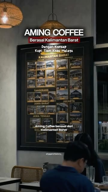 Ini bukan Cinta biasa, tapi Ngopi yang tak biasa 😌 Kopi tiam khas Melayu dari Kalimantan Barat Siapa yang mau masuki...