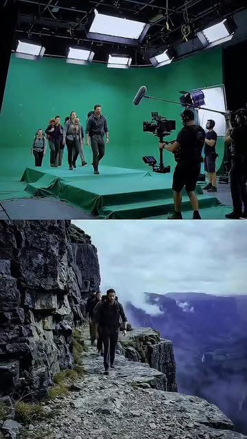 Behind the Scenes: Extreme Mountain Climbing on a Dangerous Cliff Description: Go behind the scenes of this breathtak...