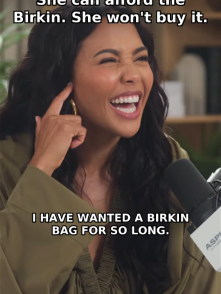 Two women who can afford the bag and still walk out. Do you get it? Watch the full conversation on YouTube. @aspirewi...