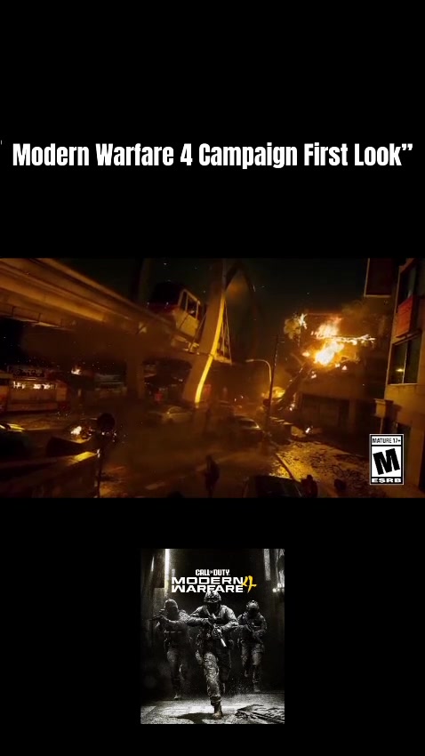 That was way more intense than I expected 😳🔥 Modern Warfare 4 Campaign Early Access begins Oct 16 for those who pre...