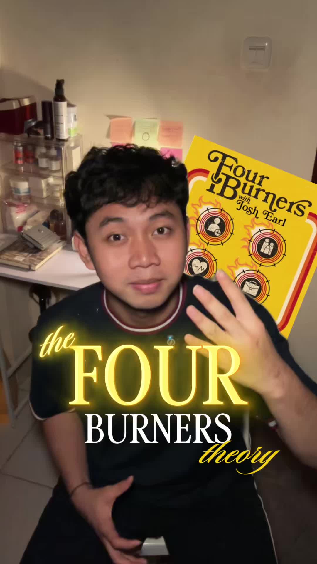 four burners theory yg diperkenalkan james clear ini bener-bener ngeremind kalau hidup itu adalah pilihan ✨ jadi, kal...