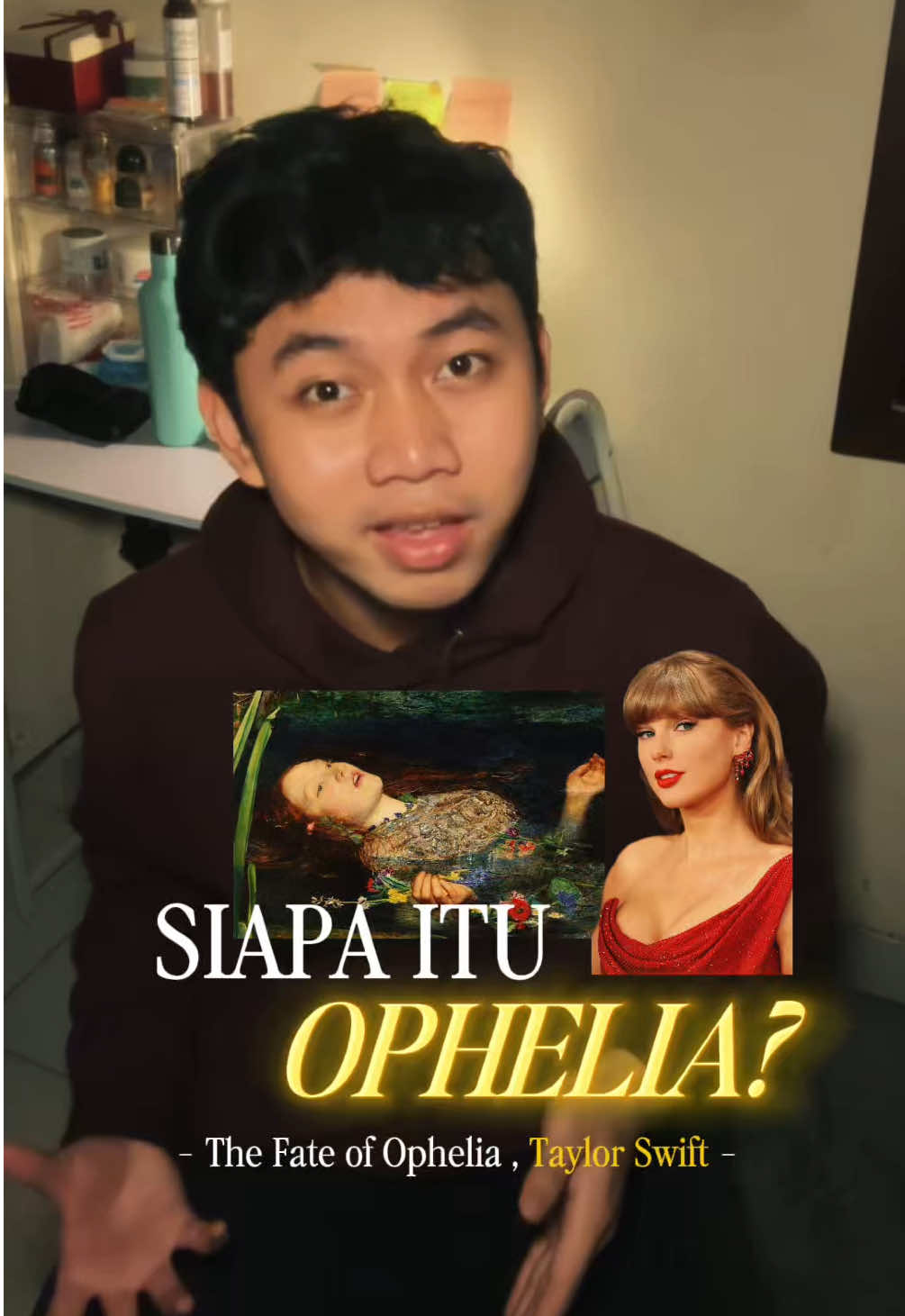 kisah ophelia di karya William Shakespeare itu emang tragis sih (apalagi pas liat lukisannya) 🥲 while lagu 'The Fate...