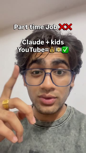 No more job hunting just comment “YouTube” and let me teach you how to get rich #aivideo #claudeai #claude #sidehustl...