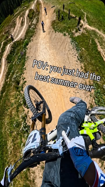 Best summer at Morzine - - @bikemorzine #mtb #bikepark #morzine #pov #downhill