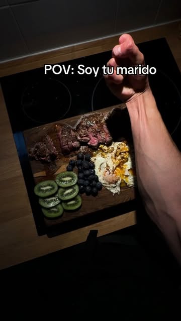lo de siempre 🥩🥰 #soytumarido