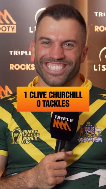 It is actually a wild stat 😂 @randomstatsguy & @playingandsimple kings 🔥 Catch Triple M Rugby League World Cup Dail...