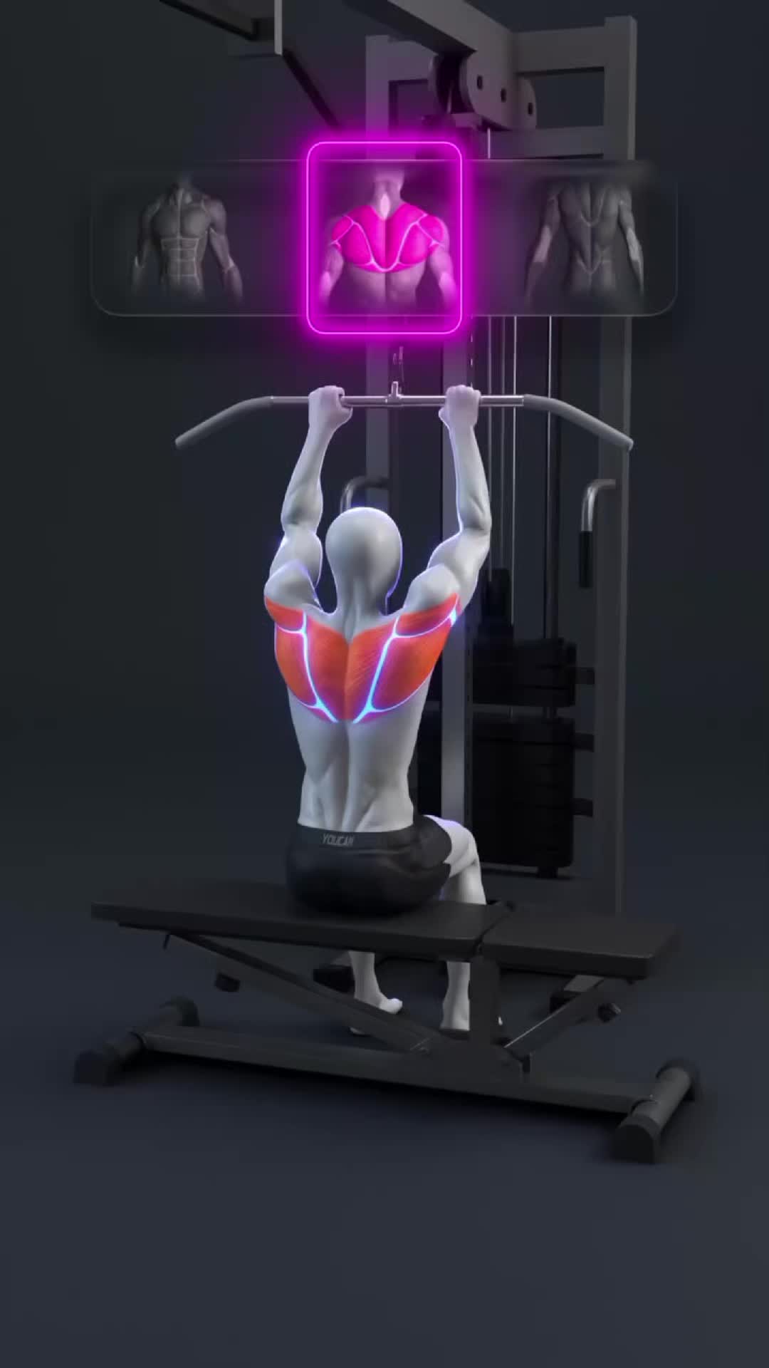 🔥 The Best Cable Pulldown Variations for Lats & Upper Back These pulldown variations target every section of your ba...