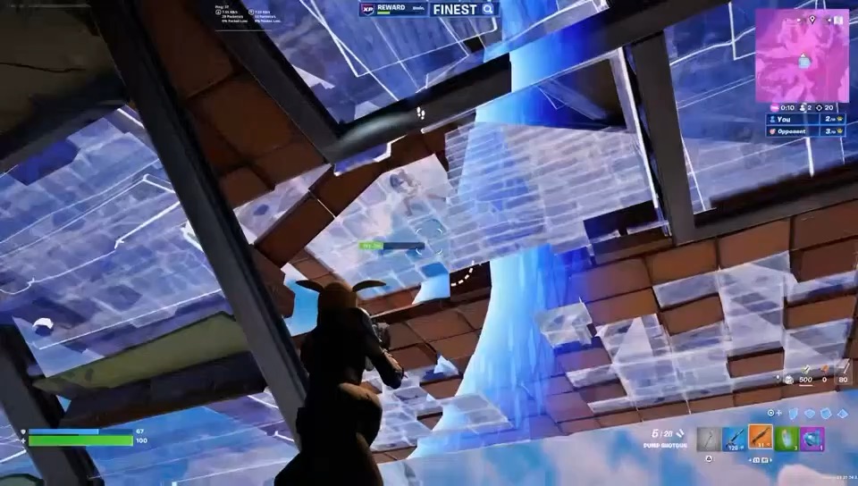 Crazy Fortnite clip