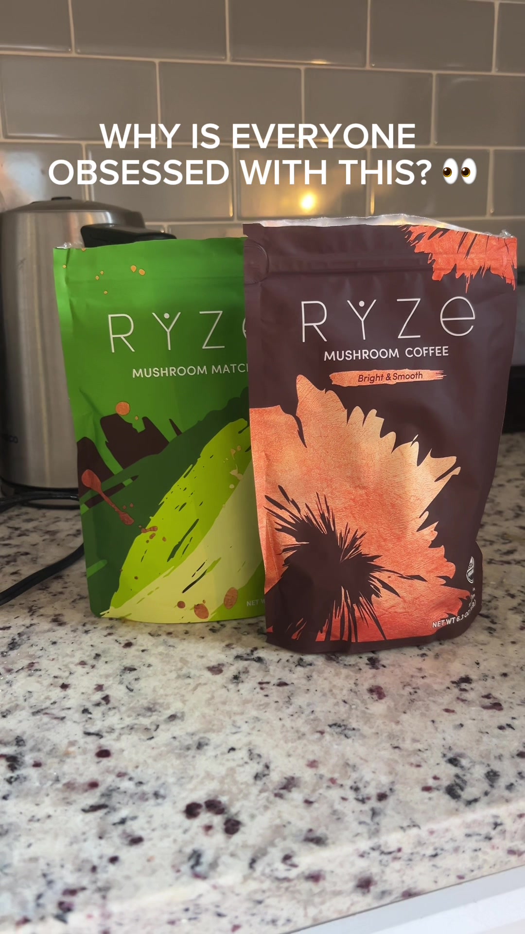 finally found a morning drink worth switching up your routine for 🍄☕️🍵 #ryze #mushroomcoffee #mushroom #coffeetok #...