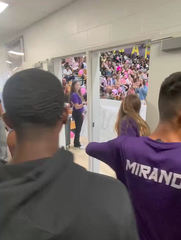Prep rally fake fall