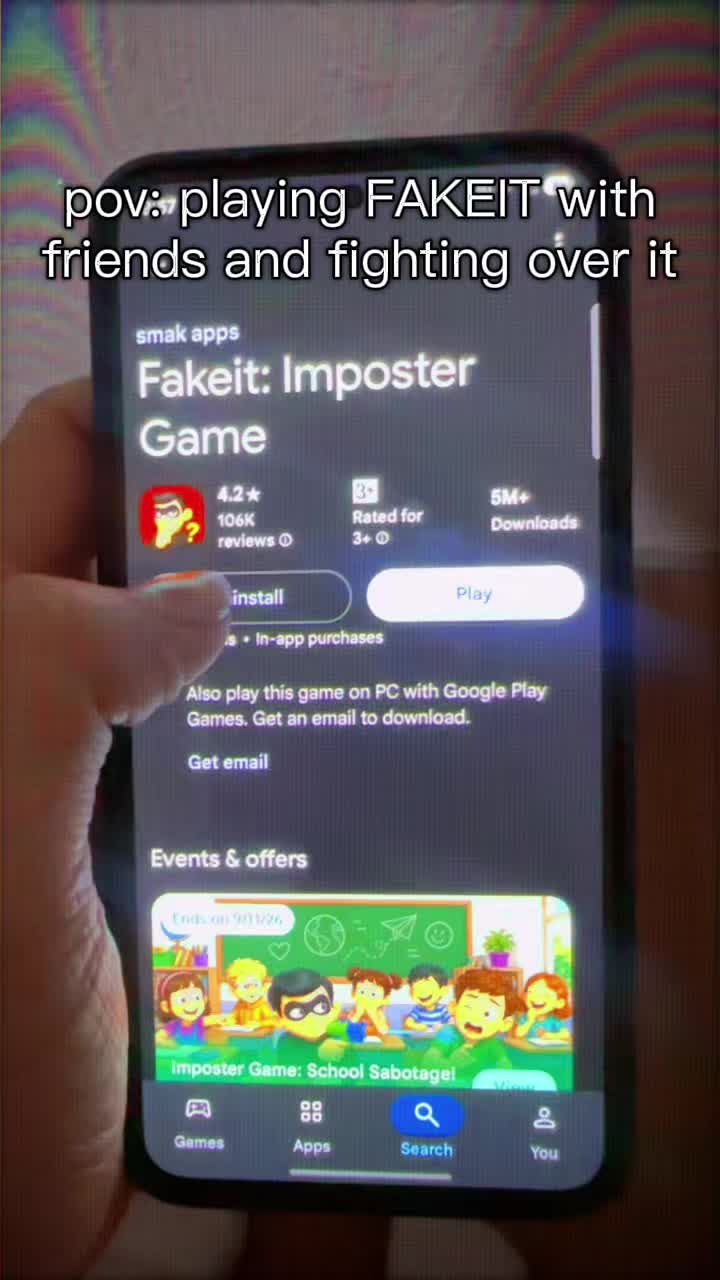 Fakeit-Imposter Game: Spy? Fakeit is a fast-paced imposter party word game built around bluffing, quick thinking, and...