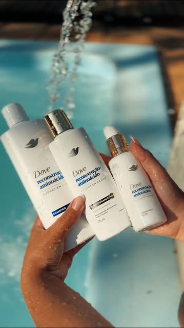 Essa linha é perfeita para dias de sol, calor e piscina! ☀️ #AchadinhosDove #NovoDoveCabelos￼ @dovebrasil