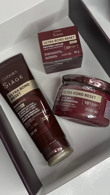 Recebi em primeira mão o lançamento de @eudora ✨ O Ultra Bond Reset, uma linha de reconstrução que promete recuperar...