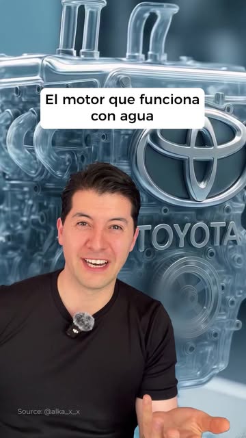 Un motor que funciona con agua. Sí, así como suena. Toyota está desarrollando un sistema que separa el hidrógeno del...