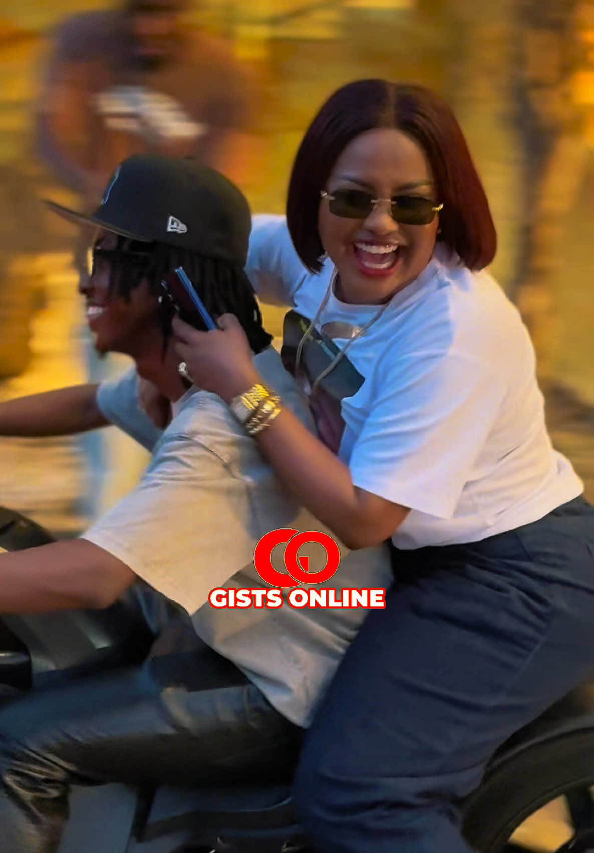 @Her Excellency Nana A McBrown and @Skyface SDW cruise together as she inspects Golden Bean Hotel ahead of the much-a...