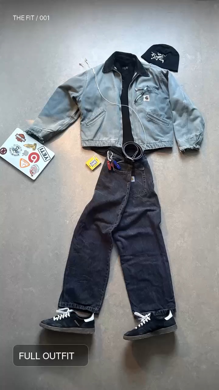 Fall streetwear outfit breakdown