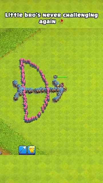 Little bro's never challenging again 🥀 ll Clash of clans ll #reels #clashofclans #coc