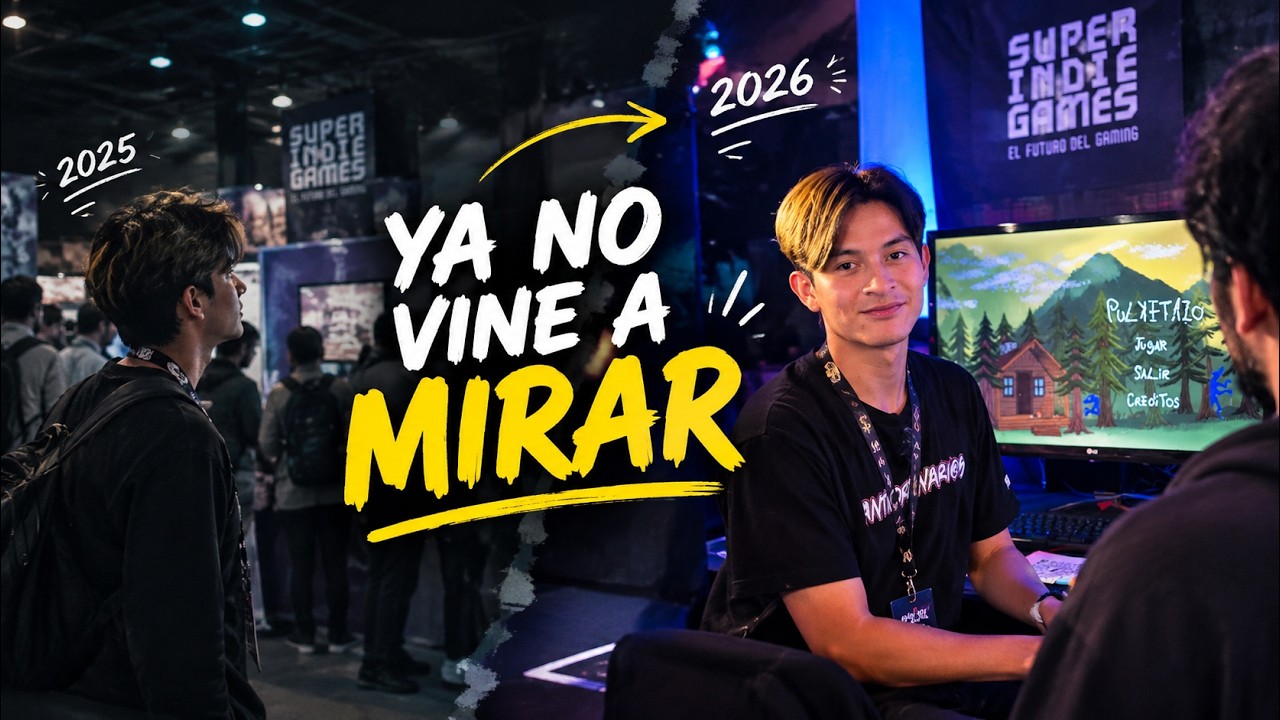 Volví a Super Indie Games, pero esta vez como desarrollador El año pasado fui a Super Indie Games como espectador. Ca...
