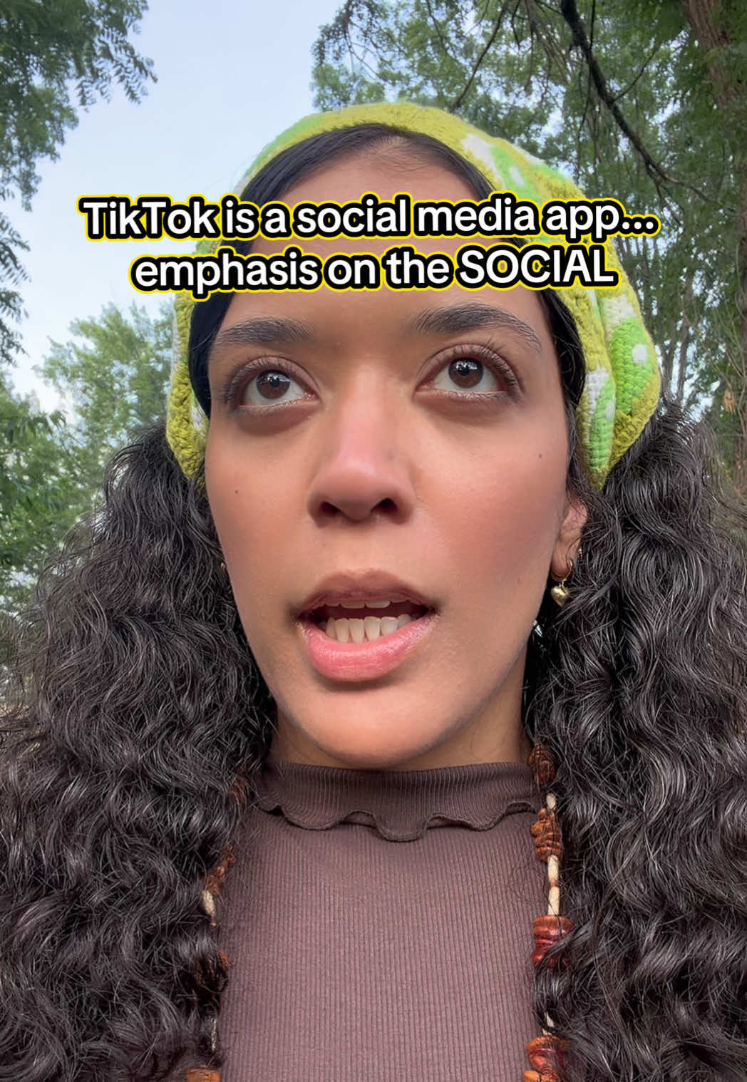 TikTok is social media… So, let’s actually be SOCIAL. We can create real community. #hottake #community #relateable #...