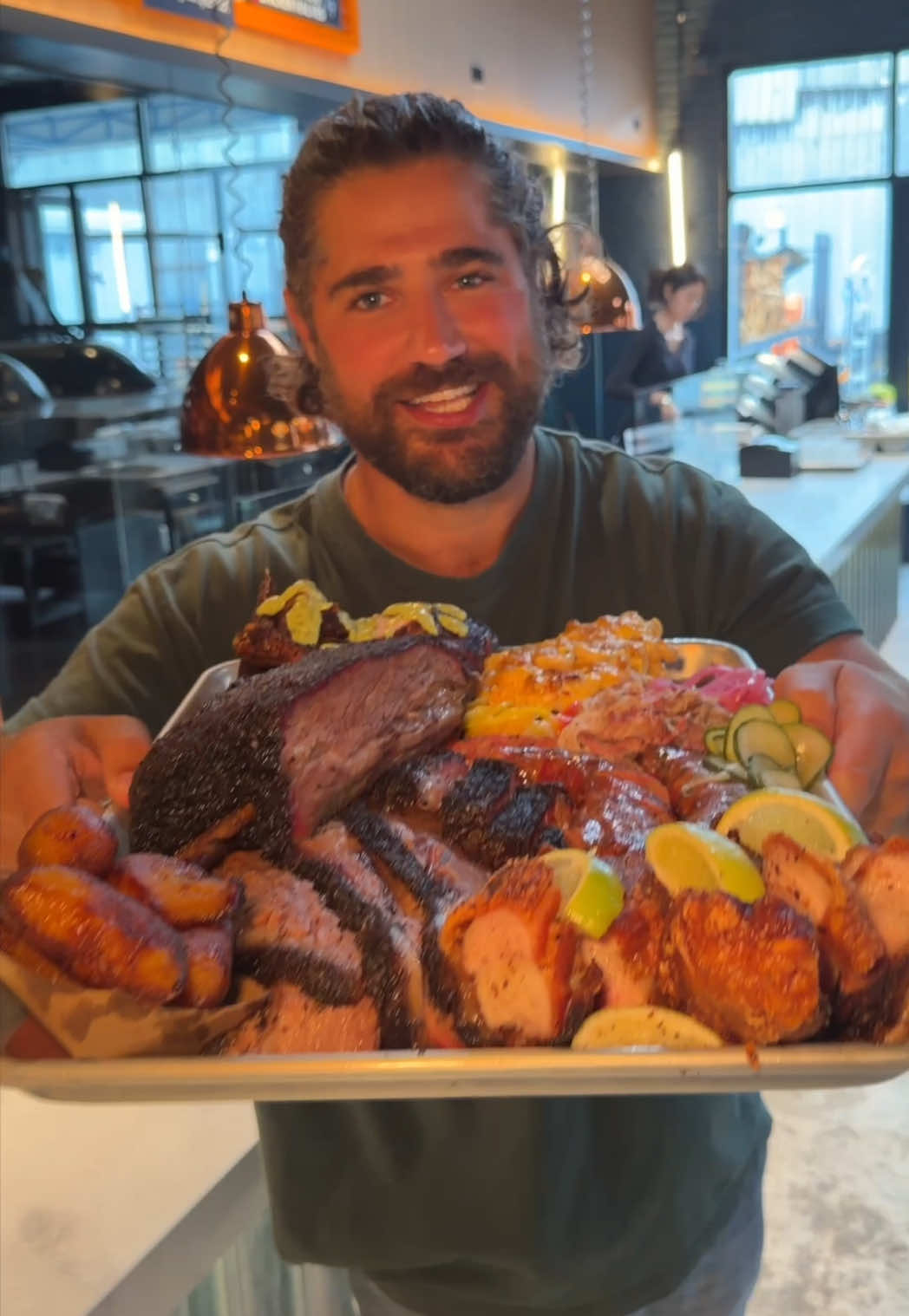 Going ALL OUT with the BEST BBQ IN NYC at @Bark Barbecue’s NEW LOCATION in Bushwick, Brooklyn!!! 🔥🔥🔥 Who’s hungry?...