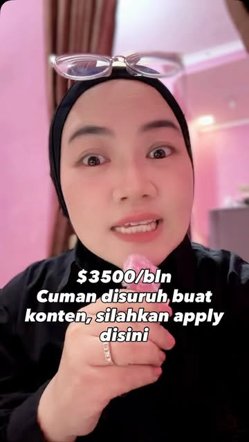 $3500/bln cmn disuruh bikin konten, ini lokernya … #remoteworklife #ugccreator #loker