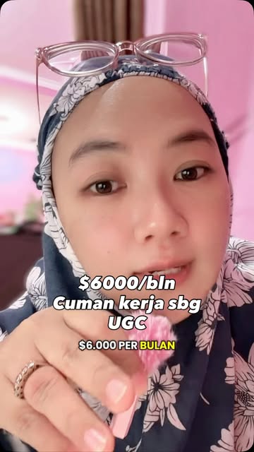 Gaji UGC bs sampai $6000/bln loh #ugccreator #remoteworklife