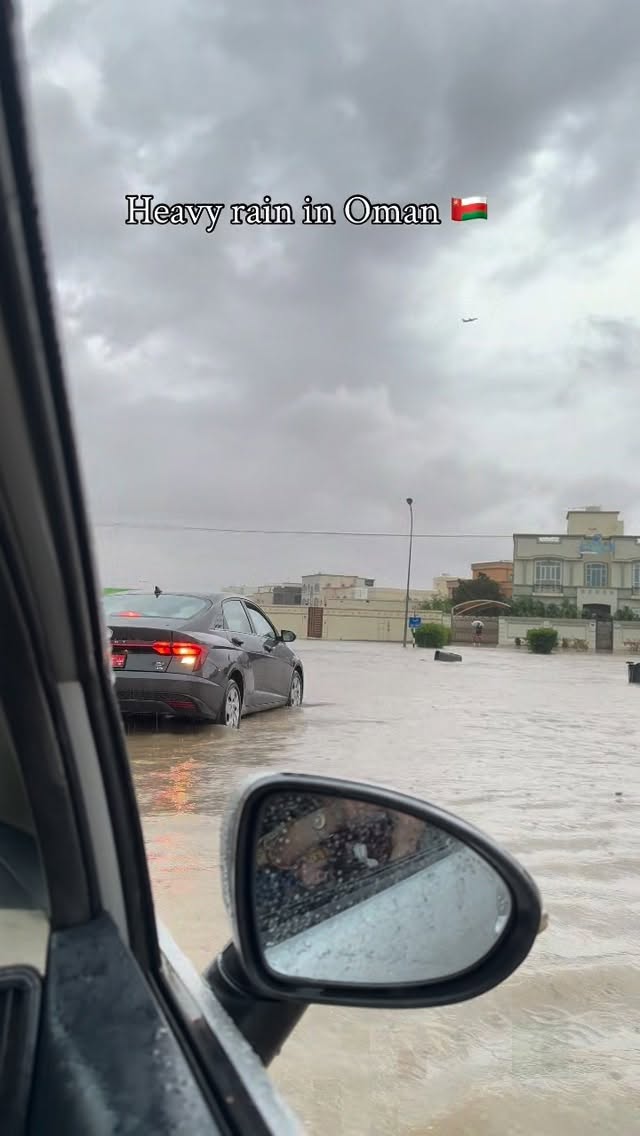 Heavy rain in oman 🇴🇲 #muscatoman #omanbloggers #reels #foryou #oman