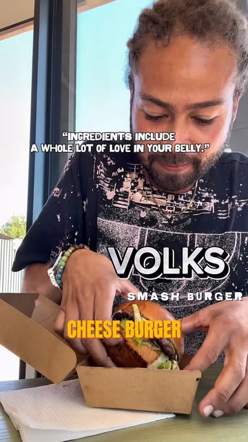 Smashed it! 🔥 Tried the new smash burgers at Volks, and they’re a game-changer. 🍔 Pair it with their classic coffee...