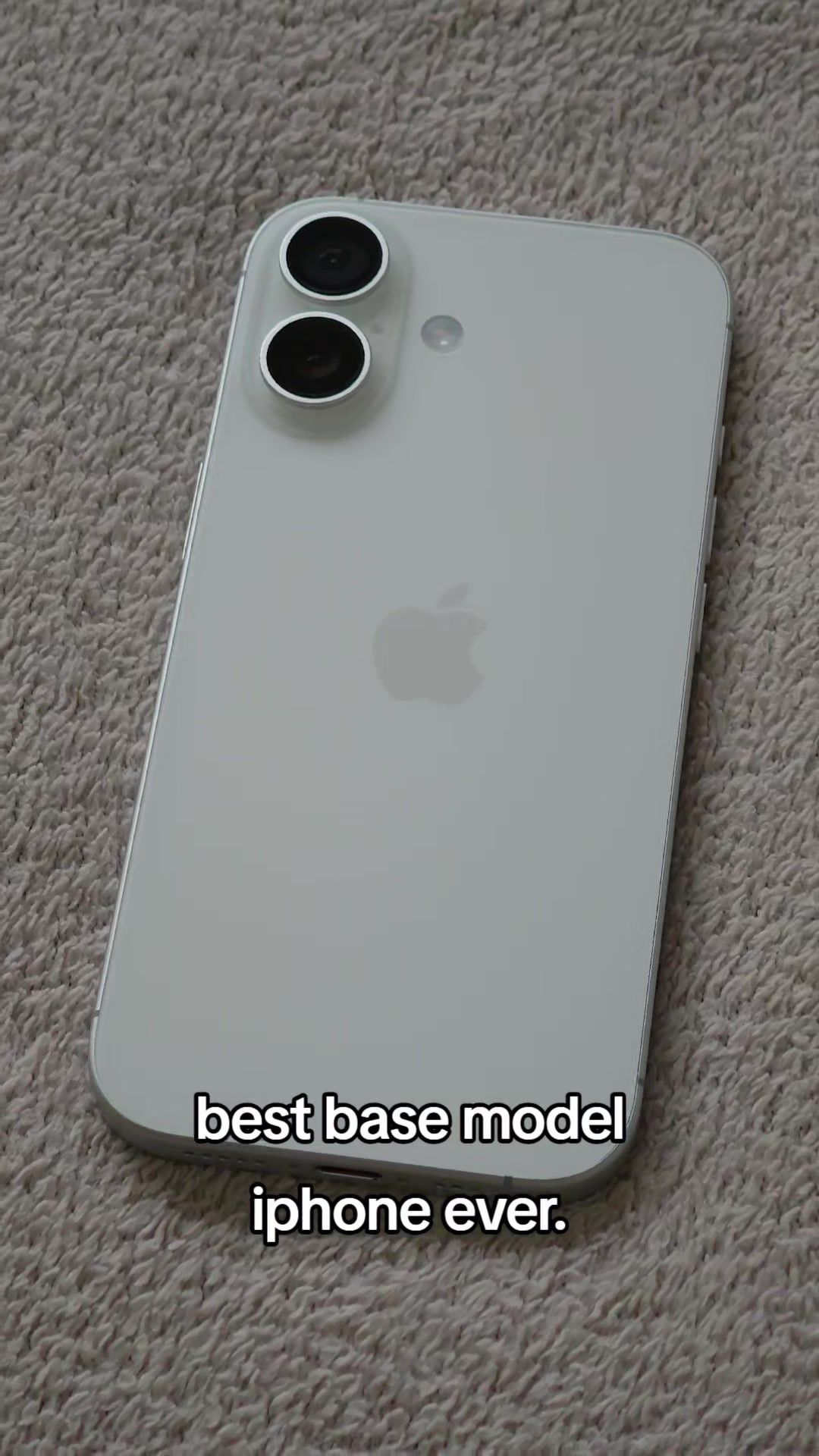 iphone 17 is the best base iphone ever #apple #iphone #fyp #techtok #iphone17