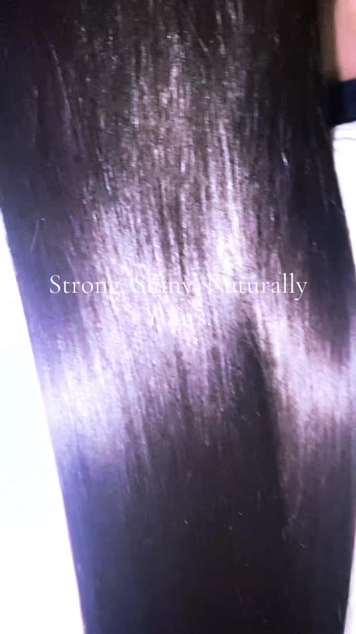 “Healthy hair, Happy you”🤍#healthyhair #glossyhair #hairtok #hair #fyp #teamwork #cleantok