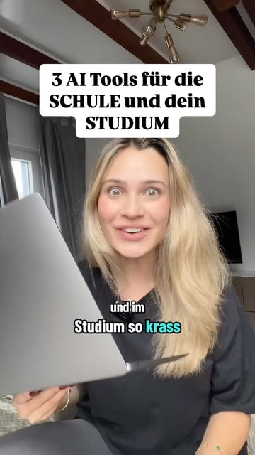 3 KI Tools für die Schule & Studium #kitools #aitools #abitur Tipps für Schule und Studium um deine Produktivität zu...