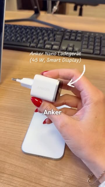 Anzeige & nur bis zum 10. Mai 2026 gibt es das Anker Nano Ladegerät (45W, Smart Display) für 29,99€ statt 39,99€! All...