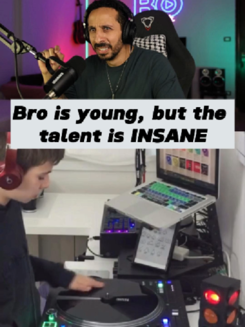 Bro is young, but the talent is INSANE 😮🔥 🎧 Reaction by @bo.reactss 🔥 Artist: [DJ Ricardo [R3] 📱 Follow the Arti...