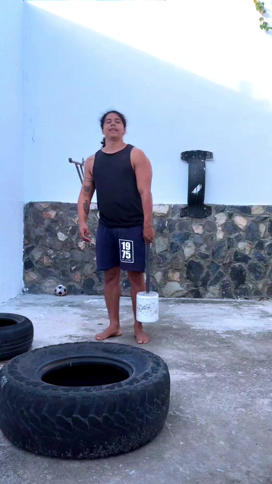 arms Training w/ Macebell #workout #macebelltraining #armsday #entrenamientofuncional