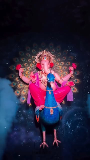 અલકાપુરી ચા ગણરાયા 🥹❤️🫶🏼 . . . #trending #explore #reels #bappa #bappamajha
