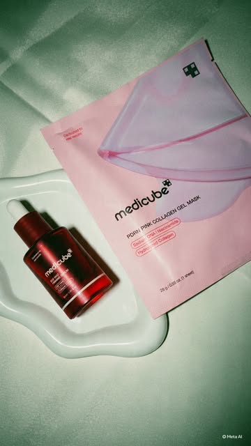 Goodbye Fine Lines ✨ @medicube_global_official #medicube #egfnadserum #pdrngelmask