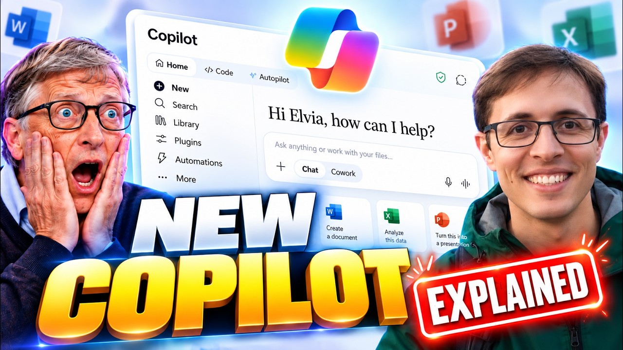 The New Microsoft Copilot Is Here - MASSIVE Upgrade Explained Microsoft Copilot is getting a new experience with Home...